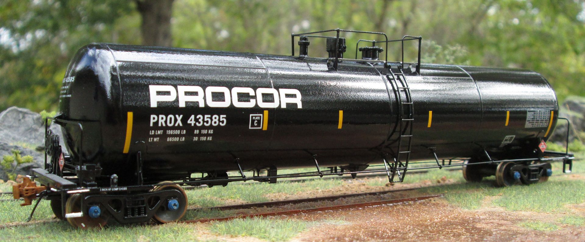 Procor 30K tank car THE DIESEL DETAILER